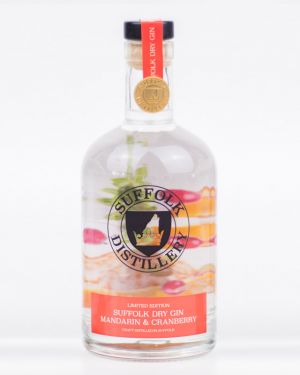 Mandarin and Cranberry Suffolk Dry Gin – Limited Edition
